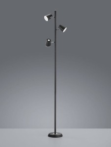 LAMPA PODŁOGOWA NARCOS LED CZARNY 473190332