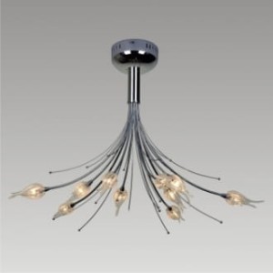Lampa wisząca Carmen 10 pł chrom