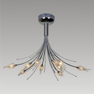 Lampa wisząca Carmen 10 pł chrom