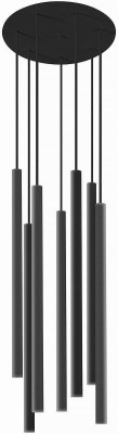Lampa wisząca LASER BL VII czarny