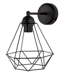 Kinkiet K-1201/1 DIAMENT CZARNY