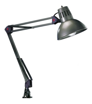 LAMPA BIURKOWA TAJO SZARY 5029010-47