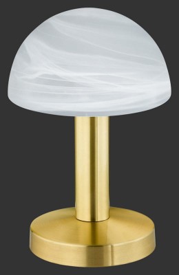 LAMPA STOŁOWA FYNN MOSIĄDZ MAT/BIAŁY 599000108