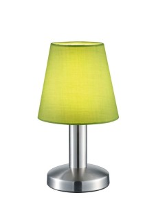 LAMPA STOŁOWA MATS NIKIEL MAT/ZIELONY 599600115