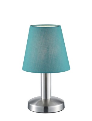 LAMPA STOŁOWA MATS NIKIEL MAT/TURKUSOWY 599600119