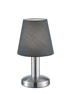 LAMPA STOŁOWA MATS NIKIEL MAT/SZARY 599600142