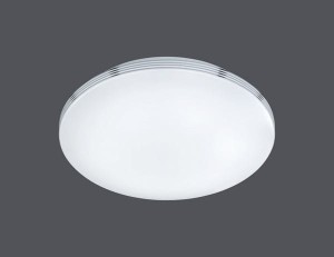 PLAFON ŁAZIENKOWY APART LED 24W IP44 CHROM/BIAŁY 659412406