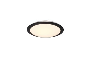 PLAFON ŁAZIENKOWY UMBERTO LED 12W IP44 CZARNY 680310132