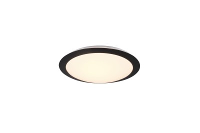 PLAFON ŁAZIENKOWY UMBERTO LED 12W IP44 CZARNY 680310132