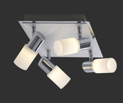 SPOT/PLAFON CLAPTON 4 LED CHROM 821430405