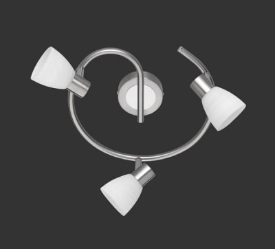 SPOT/PLAFON CARICO 3 LED G9 NIKIEL MAT 871590307