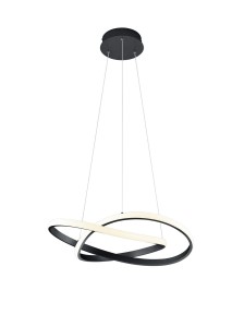 LAMPA WISZĄCA COURSE LED 3000K CZARNY R32051132