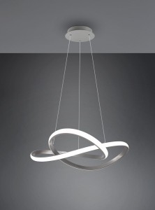 LAMPA WISZĄCA COURSE LED 4000K NIKIEL MAT R32051407