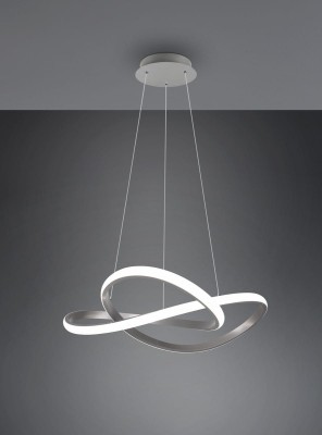 LAMPA WISZĄCA COURSE LED 4000K NIKIEL MAT R32051407