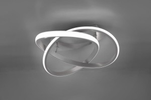 PLAFON COURSE LED 4000K NIKIEL MAT R62051407