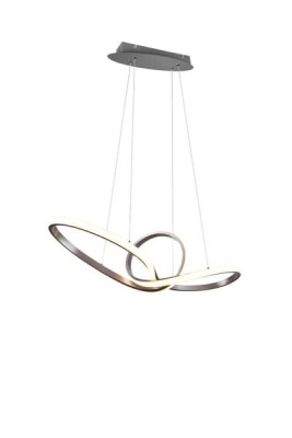 LAMPA WISZĄCA SANSA LED 3000K NIKIEL MAT R32751107