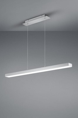 LAMPA WISZĄCA AGANO LED NIKIEL MAT R32801107