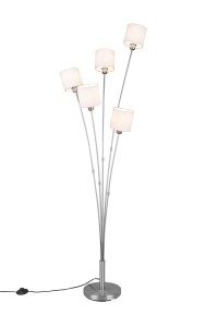 LAMPA PODŁOGOWA TOMMY 5 BIAŁY R46335901
