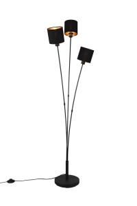 LAMPA PODŁOGOWA TOMMY 3 CZARNY R46333979