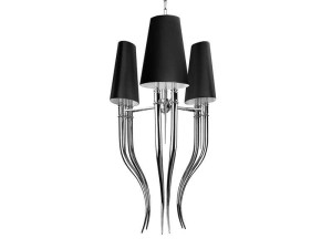 ŻYRANDOL/LAMPA WISZĄCA DIABLO 3 BIG CZARNY AZ1344