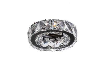 OCZKO/OPRAWA STROPOWA ESTER 1 CZARNY/KRYSZTAŁ AZ4175