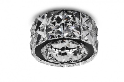 OCZKO/OPRAWA STROPOWA ESTER 2 CZARNY/KRYSZTAŁ AZ4176