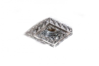 OCZKO/OPRAWA STROPOWA ESTER SQUARE 1 CHROM/KRYSZTAŁ AZ4410