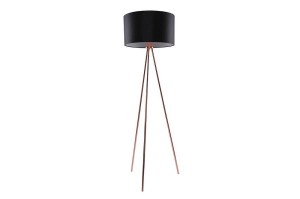 LAMPA PODŁOGOWA FINN CZARNY/MIEDZIANY AZ3010