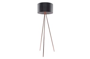 LAMPA PODŁOGOWA FINN SZARY/MIEDZIANY AZ3011