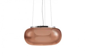 LAMPA WISZĄCA GALACTIC LED CHROM/MIEDŹ AZ3161
