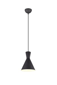 LAMPA WISZĄCA ENZO 1 CZARNY MAT R30781032