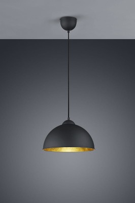 LAMPA WISZĄCA JIMMY CZARNY/ZŁOTY R30121002