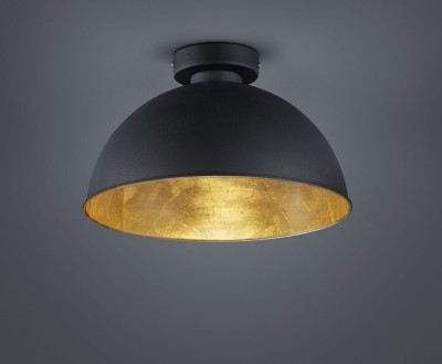 LAMPA SUFITOWA/PLAFON JIMMY CZARNY/ZŁOTY R60121002