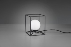 LAMPA STOŁOWA GABBIA S CZARNY/BIAŁY R50401032