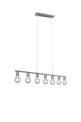 LAMPA WISZĄCA VANNES 7 NIKIEL MAT R30187007