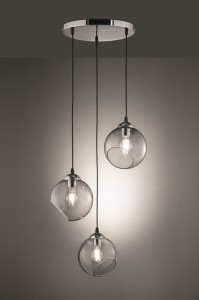 LAMPA WISZĄCA CLOONEY 3 CHROM R30073054