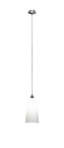 LAMPA WISZĄCA KONI NIKIEL MAT/BIAŁY R30551001