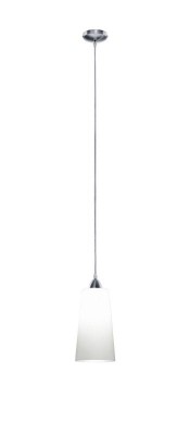 LAMPA WISZĄCA KONI NIKIEL MAT/BIAŁY R30551001