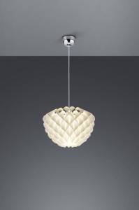 LAMPA WISZĄCA TILIA CHROM/BIAŁY R30540101
