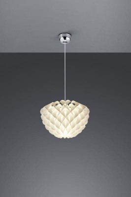 LAMPA WISZĄCA TILIA CHROM/BIAŁY R30540101