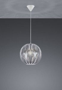LAMPA WISZĄCA PUMPKIN 30 SREBRNY R30473089
