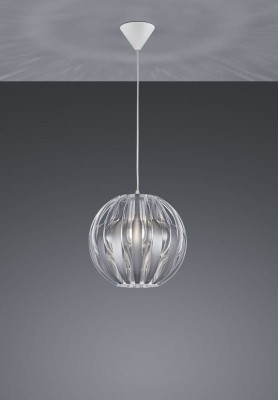 LAMPA WISZĄCA PUMPKIN 30 SREBRNY R30473089