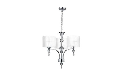 LAMPA WISZĄCA/ŻYRANDOL IMPRESS 3 BIAŁY AZ1006