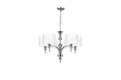 LAMPA WISZĄCA/ŻYRANDOL IMPRESS 5 BIAŁY AZ1007