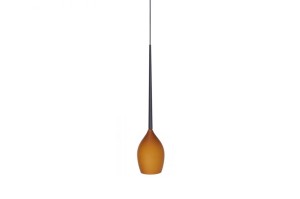 LAMPA WISZĄCA IZZA 1 BURSZTYNOWY AZ1221