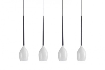 LAMPA WISZĄCA IZZA 4 BIAŁY AZ0101