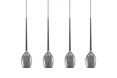 LAMPA WISZĄCA IZZA 4 PRZYDYMIONY AZ2938