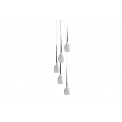 LAMPA WISZĄCA IZZA 5 BIAŁY AZ0311