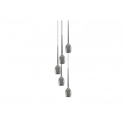 LAMPA WISZĄCA IZZA 5 PRZYDYMIONY AZ2939