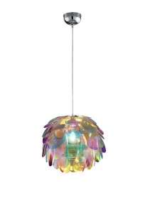LAMPA WISZĄCA CLOVER TRANSPARENTNY KOLORYZOWANY R30401069